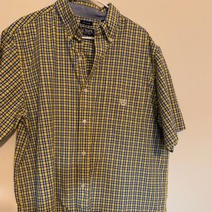 Chaps short sleeve button up size XLT